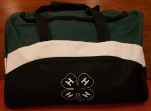 51 Black-Green Duffel Bag